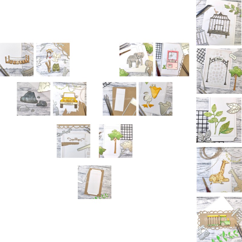 Candle Making Vinings - リトルトレイン バイン ライノ ペリカン 金属製カッティングダイ 新入荷