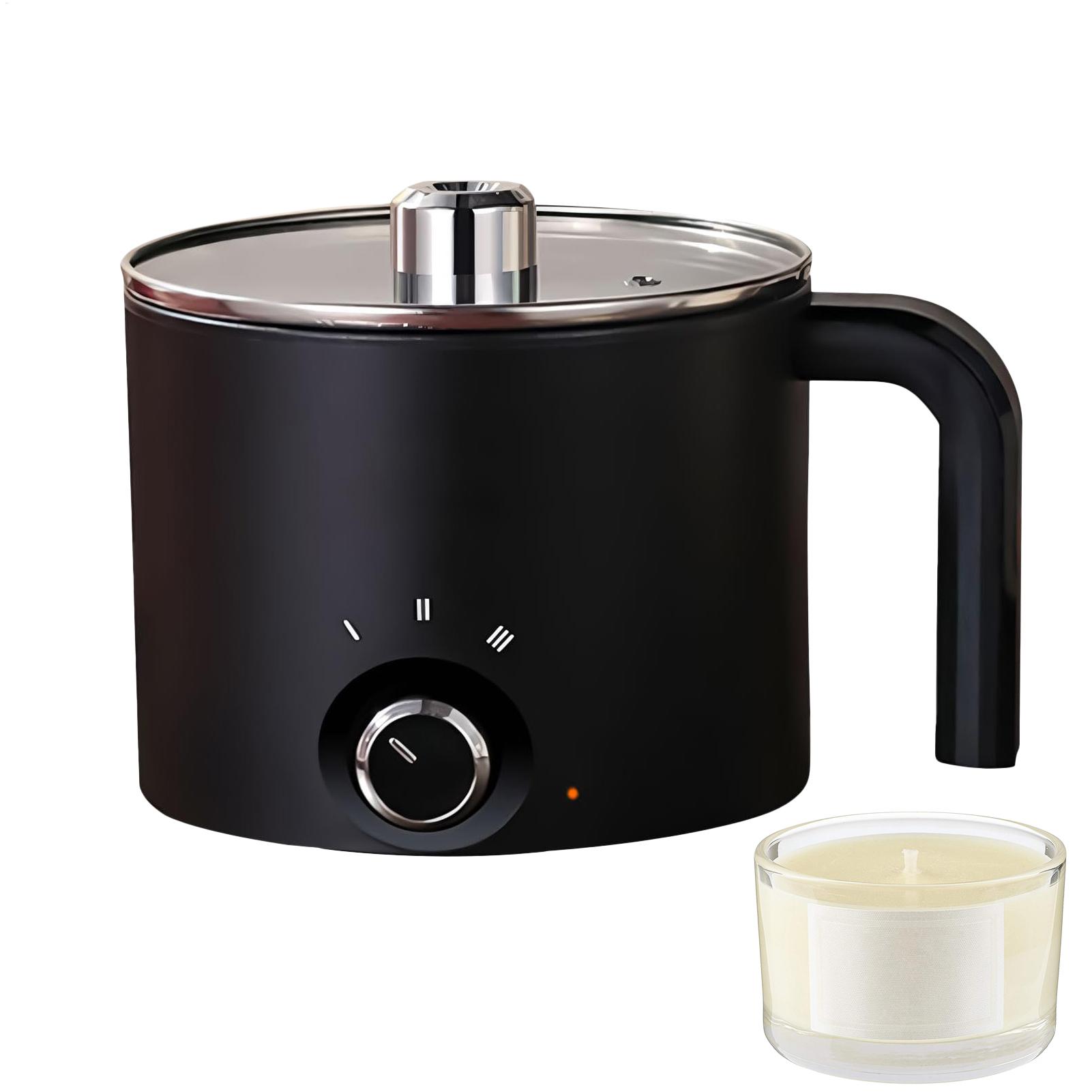 Candle Making Products - キャンドルワックス溶解ポット 1.5L 大型ステンレス製電気式ノンスティックキャンドル製造ポット 溶解ピッチャー (石鹸、キャンディー、チョコレート用)