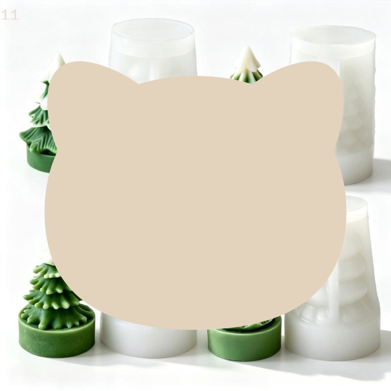DIYミニクリスマスツリーシリコンモールド 手作りアロマキャ - Candle Making Supplies のレビューと価格