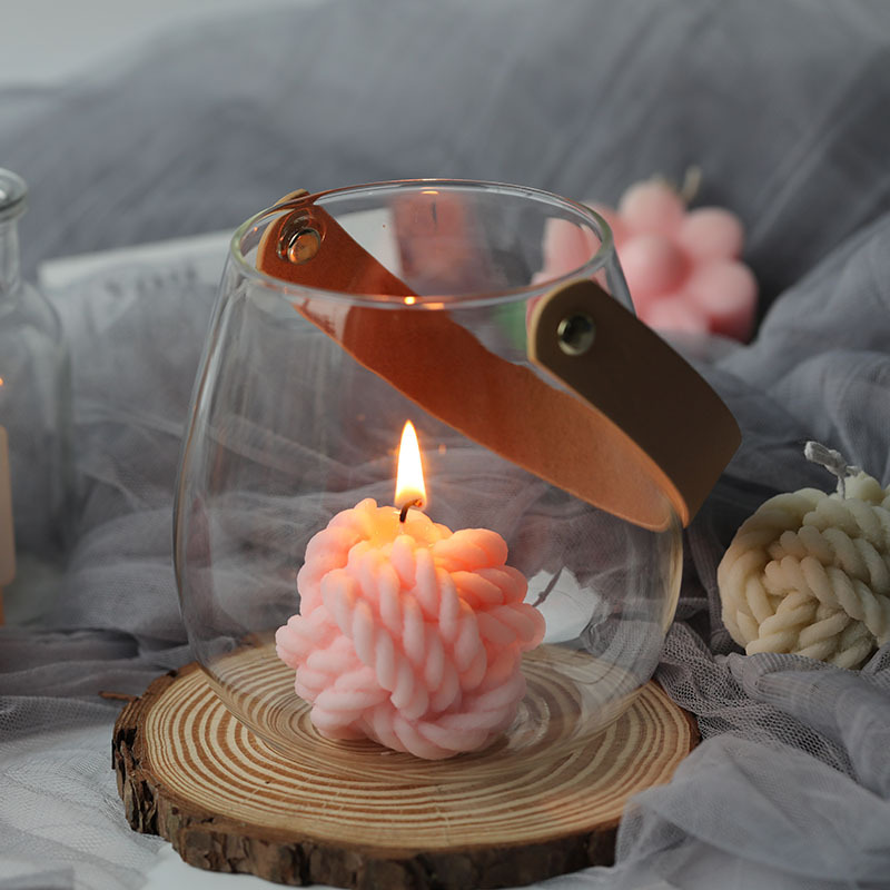 3D ウール形状キャンドルモールド香りキャンドル鋳造モールド - Candle Making Video のレビューと価格