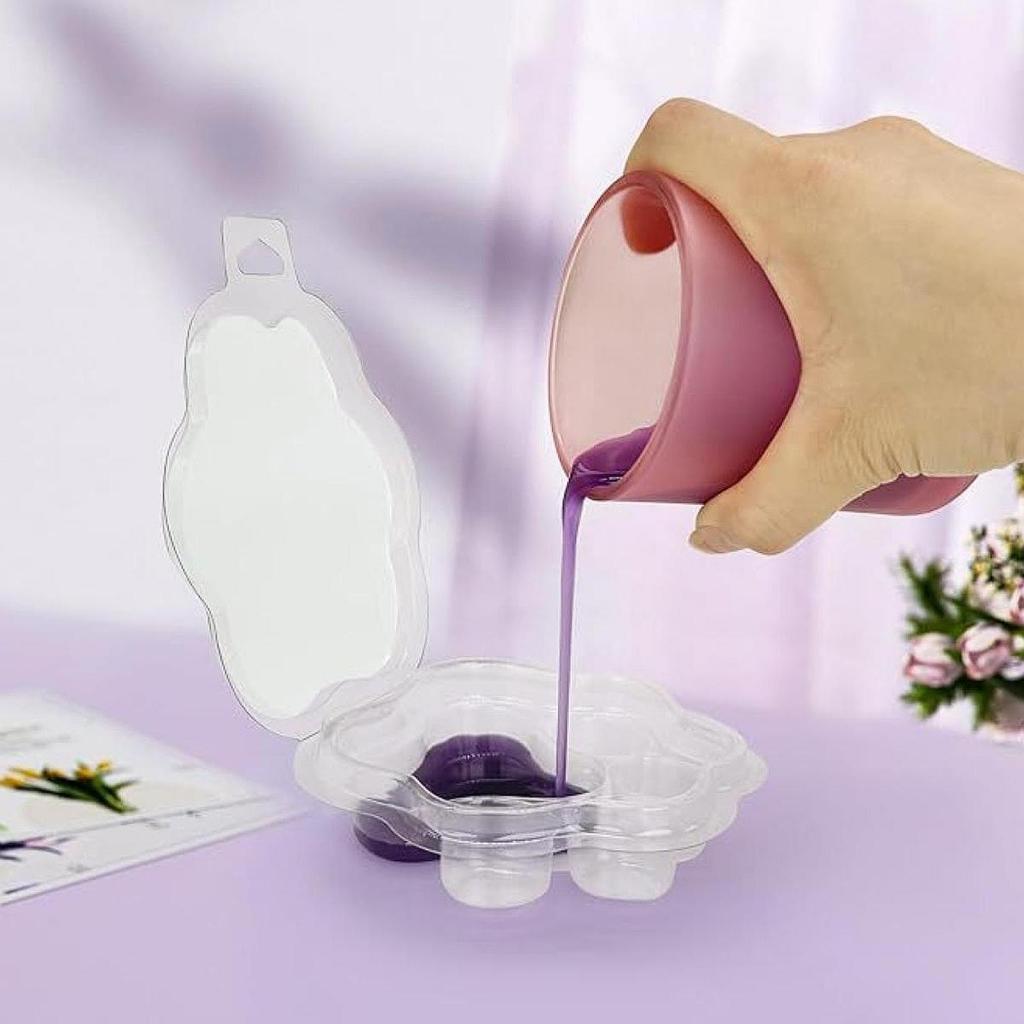 10個入り ワックスメルト型 手作り型 頑丈な用品 DIY  - Candle Making Gel Wax のレビューと価格
