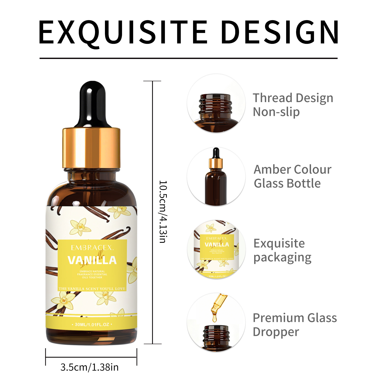 30ml バニラフレグランスオイル ディフューザー用 キャン - Candle Making Supplies のレビューと価格