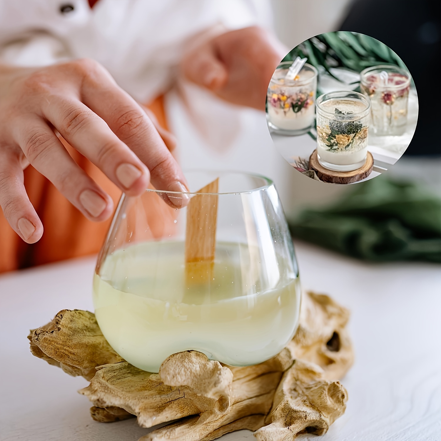 150g クリアジェリーワックス - DIYキャンドル作り用 - Candle Making Gel Wax のレビューと価格