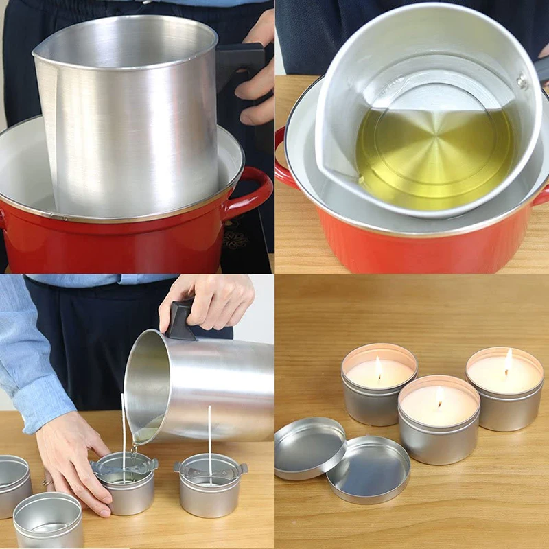 キャンドル作り用品キット DIY キャンドルワックス溶解ツー - Candle Making Kit For Beginners のレビューと価格