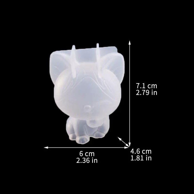 3D 幾何学的なシリコーンユニコーン猫鹿クマ型ソープキャンド - Candle Making Supplies のレビューと価格