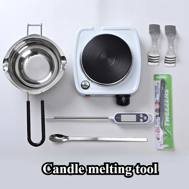 香りのよいワックスポット,電気ストーブ,温度計,創造的なモデ - Candle Making Kit For Beginners のレビューと価格