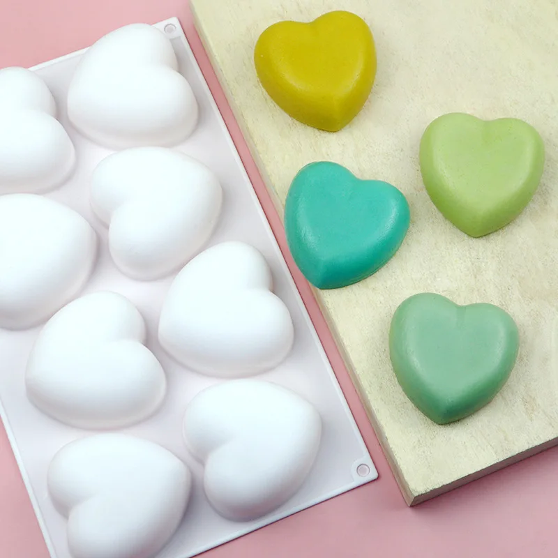 ラブハートシリコーン石鹸型手作りキャンドル作成キット Diy - Candle Making Supplies のレビューと価格
