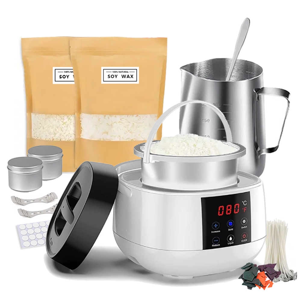 500ml キャンドル作りワックスるつぼ、ワックスポットスマ - Candle Making Kit For Beginners のレビューと価格